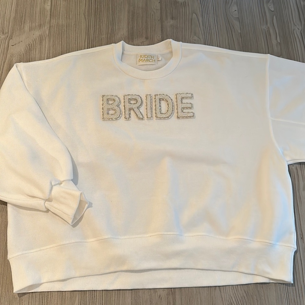 Judith March Bride sweatshirt size small